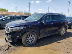 Salvage cars for sale from Copart Columbus, OH: 2019 KIA Sorento L