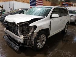 Salvage cars for sale from Copart Anchorage, AK: 2010 Toyota Highlander Hybrid Limited