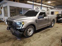 Salvage cars for sale at Wheeling, IL auction: 2022 Ford F150