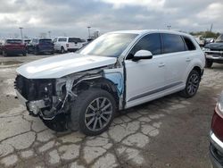 Salvage cars for sale at Indianapolis, IN auction: 2018 Audi Q7 Premium Plus