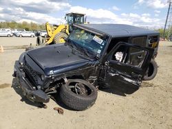 Jeep Wrangler salvage cars for sale: 2018 Jeep Wrangler Unlimited Sport