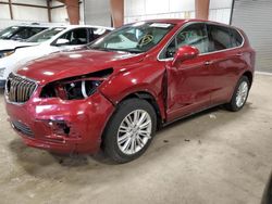 Salvage cars for sale at Lansing, MI auction: 2017 Buick Envision Preferred