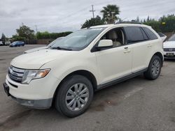 Ford Edge salvage cars for sale: 2008 Ford Edge SEL