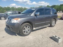 Salvage cars for sale at Charles City, VA auction: 2012 Nissan Armada SV