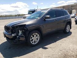Salvage cars for sale from Copart Fredericksburg, VA: 2014 Jeep Cherokee Latitude