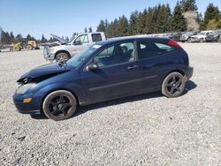 Salvage cars for sale at Graham, WA auction: 2003 Ford Focus ZX3