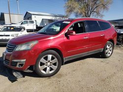 Salvage cars for sale at Albuquerque, NM auction: 2014 Chevrolet Traverse LTZ