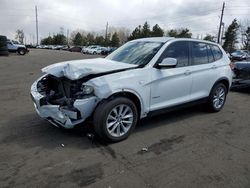 Salvage cars for sale at Denver, CO auction: 2013 BMW X3 XDRIVE28I