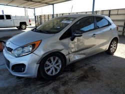 Salvage cars for sale at Anthony, TX auction: 2013 KIA Rio EX