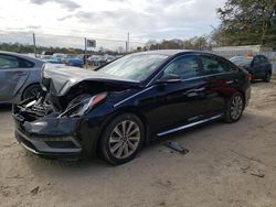 Salvage cars for sale at Seaford, DE auction: 2017 Hyundai Sonata Sport