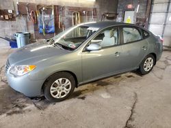 Salvage cars for sale from Copart Angola, NY: 2010 Hyundai Elantra Blue