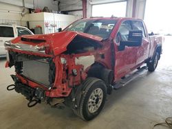 Salvage cars for sale at Mcfarland, WI auction: 2021 GMC Sierra K2500 SLE