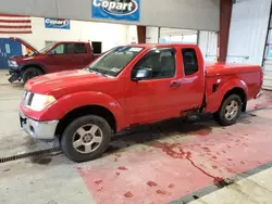 Salvage cars for sale from Copart Angola, NY: 2005 Nissan Frontier King Cab LE