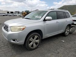 Toyota Highlander salvage cars for sale: 2010 Toyota Highlander Limited