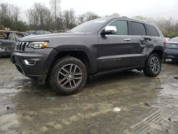 Salvage cars for sale at Waldorf, MD auction: 2017 Jeep Grand Cherokee Limited