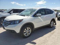 Salvage cars for sale from Copart San Antonio, TX: 2012 Honda CR-V EX