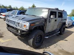 Salvage cars for sale from Copart Woodburn, OR: 2005 Hummer H2
