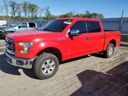 Vehiculos salvage en venta de Copart Spartanburg, SC: 2016 Ford F150 Supercrew