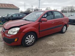 KIA rio Base salvage cars for sale: 2009 KIA Rio Base