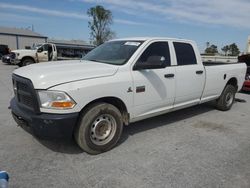 Salvage cars for sale from Copart Tulsa, OK: 2012 Dodge RAM 2500 ST