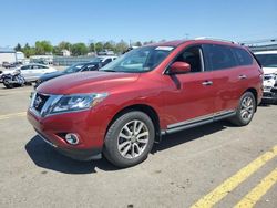 Nissan Pathfinder salvage cars for sale: 2015 Nissan Pathfinder S