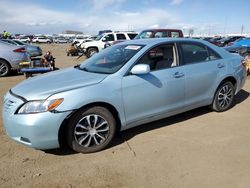Salvage cars for sale at Brighton, CO auction: 2007 Toyota Camry CE