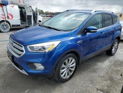 Salvage cars for sale from Copart Cahokia Heights, IL: 2017 Ford Escape Titanium