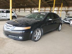 Salvage cars for sale from Copart Phoenix, AZ: 2007 Acura TL
