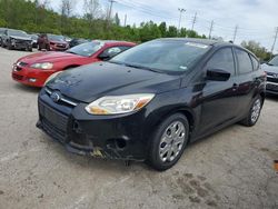 Ford Focus SE salvage cars for sale: 2012 Ford Focus SE