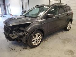 Salvage cars for sale from Copart Assonet, MA: 2018 Ford Escape SEL