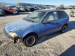 Salvage cars for sale from Copart Tucson, AZ: 1990 GEO Metro LSI Sprint CL
