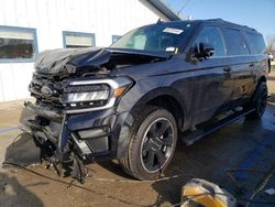 Salvage cars for sale at Pekin, IL auction: 2024 Ford Expedition Max Limited