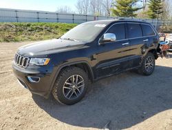 Salvage cars for sale at Davison, MI auction: 2018 Jeep Grand Cherokee Limited