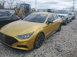 Salvage cars for sale at Bridgeton, MO auction: 2020 Hyundai Sonata SEL Plus