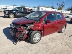 Salvage cars for sale from Copart Oklahoma City, OK: 2017 Toyota Yaris L