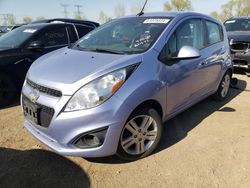 Chevrolet Spark 1lt salvage cars for sale: 2014 Chevrolet Spark 1LT