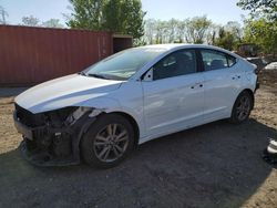 Salvage cars for sale at Baltimore, MD auction: 2018 Hyundai Elantra SEL