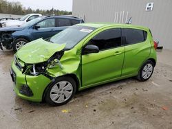 Chevrolet Spark salvage cars for sale: 2016 Chevrolet Spark LS