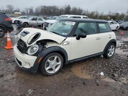 Vehiculos salvage en venta de Copart Chalfont, PA: 2013 Mini Cooper S