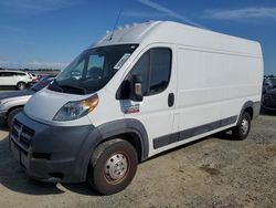 Salvage trucks for sale at Antelope, CA auction: 2017 Dodge RAM Promaster 2500 2500 High