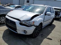 Salvage cars for sale from Copart Vallejo, CA: 2010 Mitsubishi Outlander GT