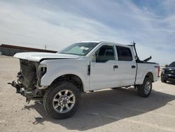 Salvage cars for sale at Andrews, TX auction: 2019 Ford F250 Super Duty