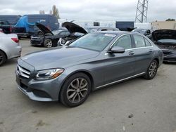 Mercedes-Benz C300 salvage cars for sale: 2017 Mercedes-Benz C300