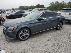 Salvage cars for sale from Copart Houston, TX: 2015 Mercedes-Benz C300