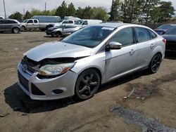 Ford Focus SE salvage cars for sale: 2014 Ford Focus SE