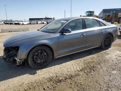 Salvage cars for sale at Nisku, AB auction: 2016 Audi A8 Quattro