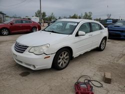 Salvage cars for sale at Pekin, IL auction: 2007 Chrysler Sebring Limited