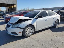 Salvage cars for sale from Copart Kansas City, KS: 2012 Chevrolet Cruze LS