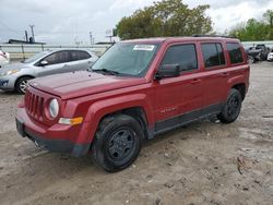Jeep Patriot Sport salvage cars for sale: 2017 Jeep Patriot Sport