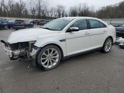 Salvage cars for sale from Copart Ellwood City, PA: 2016 Ford Taurus Limited